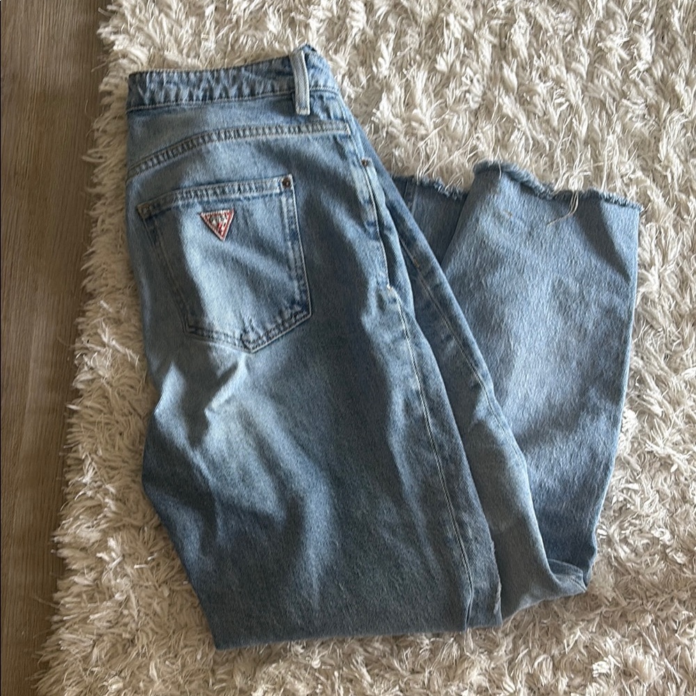 Guess Blue Straight Jeans Classic Style